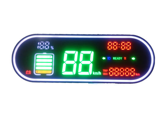 Elektrische Fahrrad LED-Anzeigen-Komponenten, LED-Anzeigefeld KEINE hohe Zuverlässigkeit M033-4